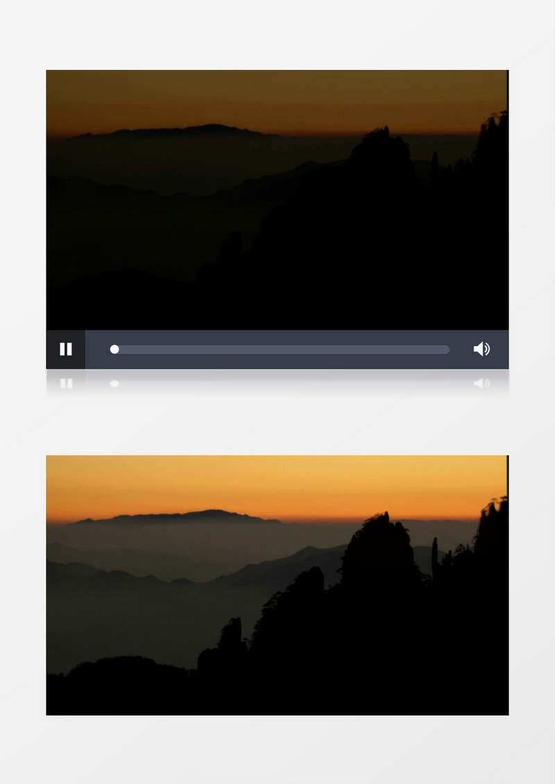 不同角度景别日出实拍视频