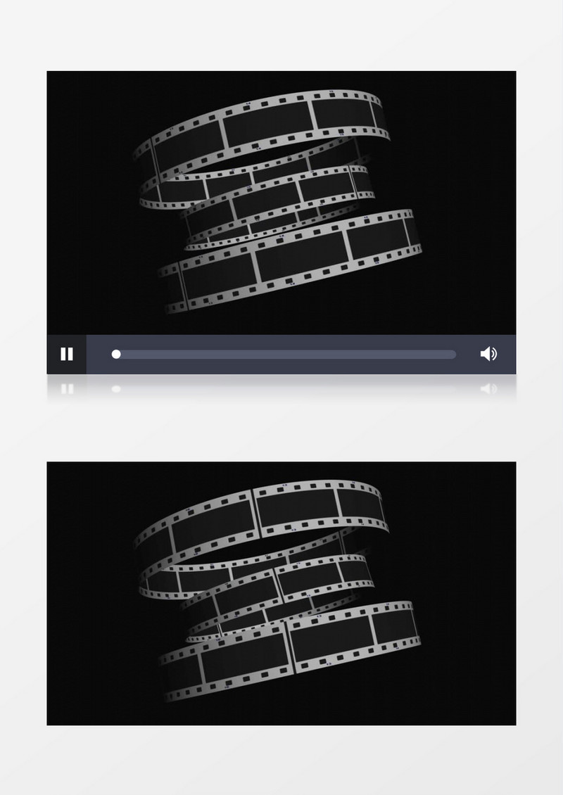 转动电影胶片视频素材