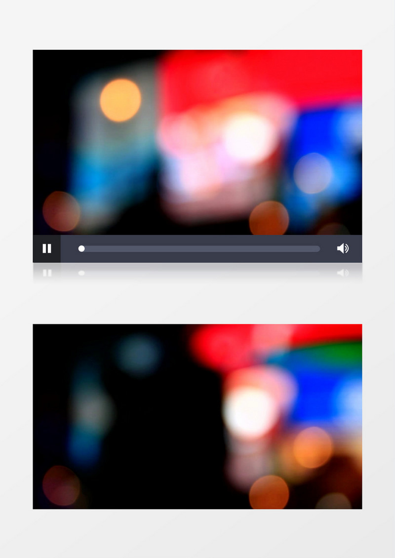 伦敦城市夜景光晕实拍视频素材