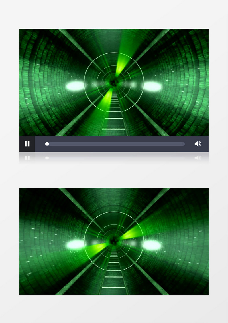 幽深隧道背景视频素材
