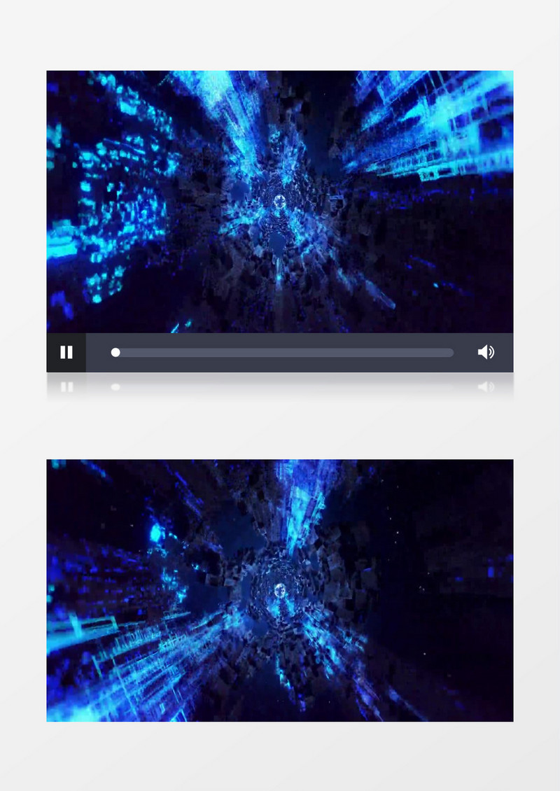 隧道穿梭背景视频素材