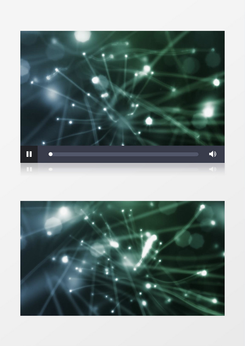 唯美无缝管伸缩尾部发光背景视频