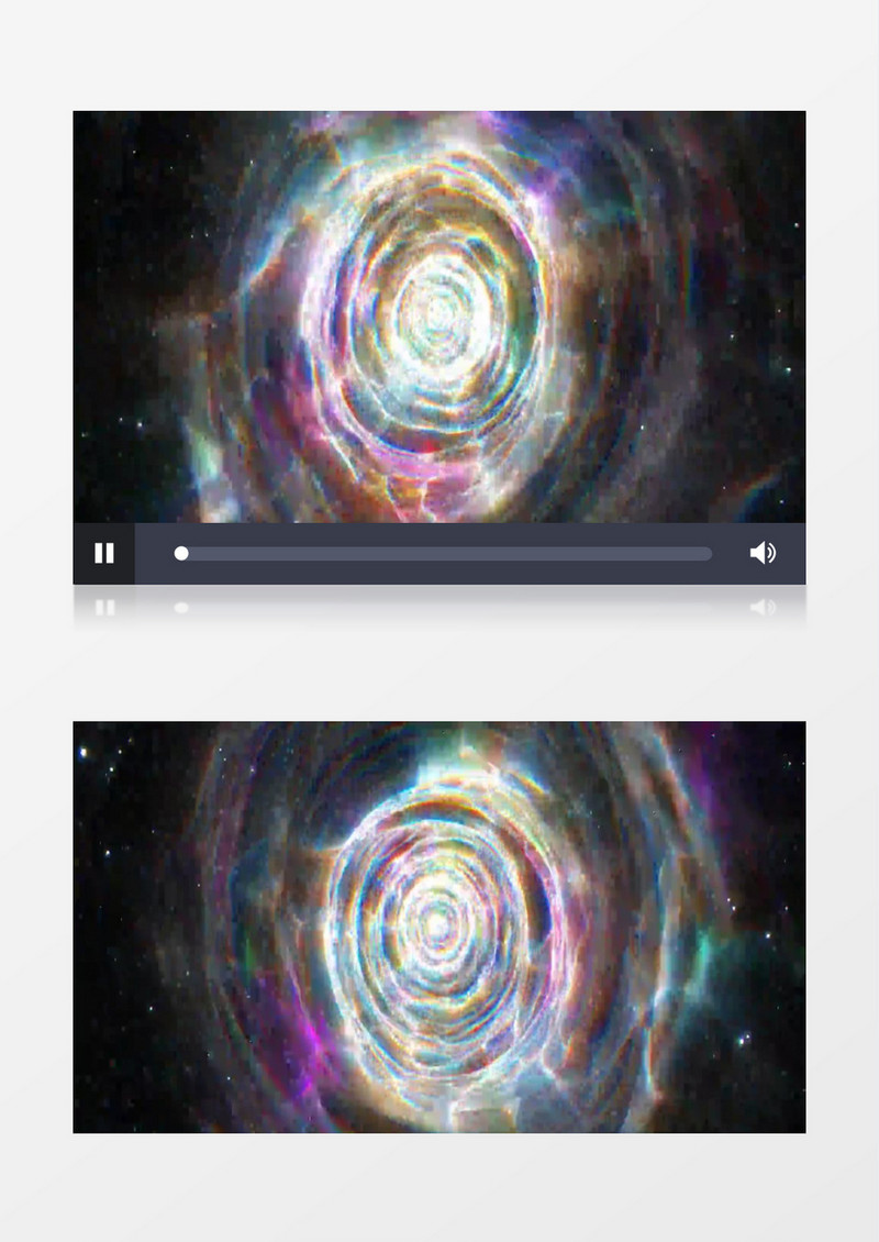 天际水纹波动隧道穿梭背景素材