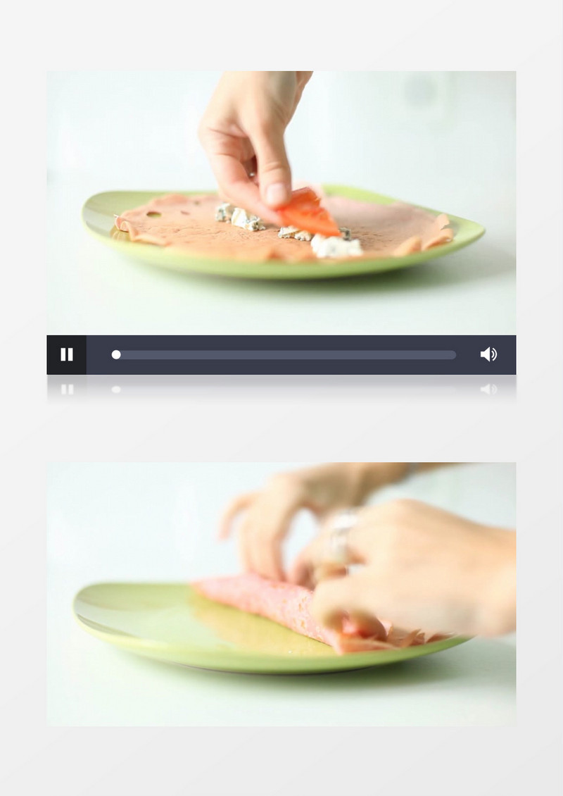 面食派饼实拍视频素材MP4