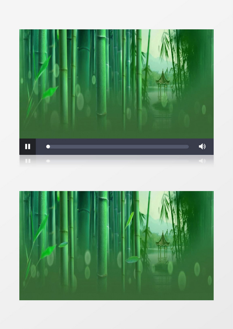 中国风唯美竹林视频素材