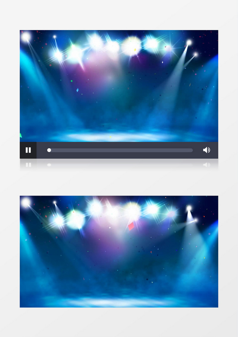 舞台灯光背景视频素材