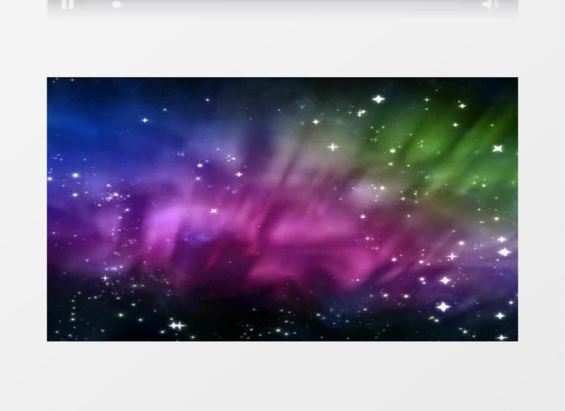 传奇神话浪漫开场星空视频素材