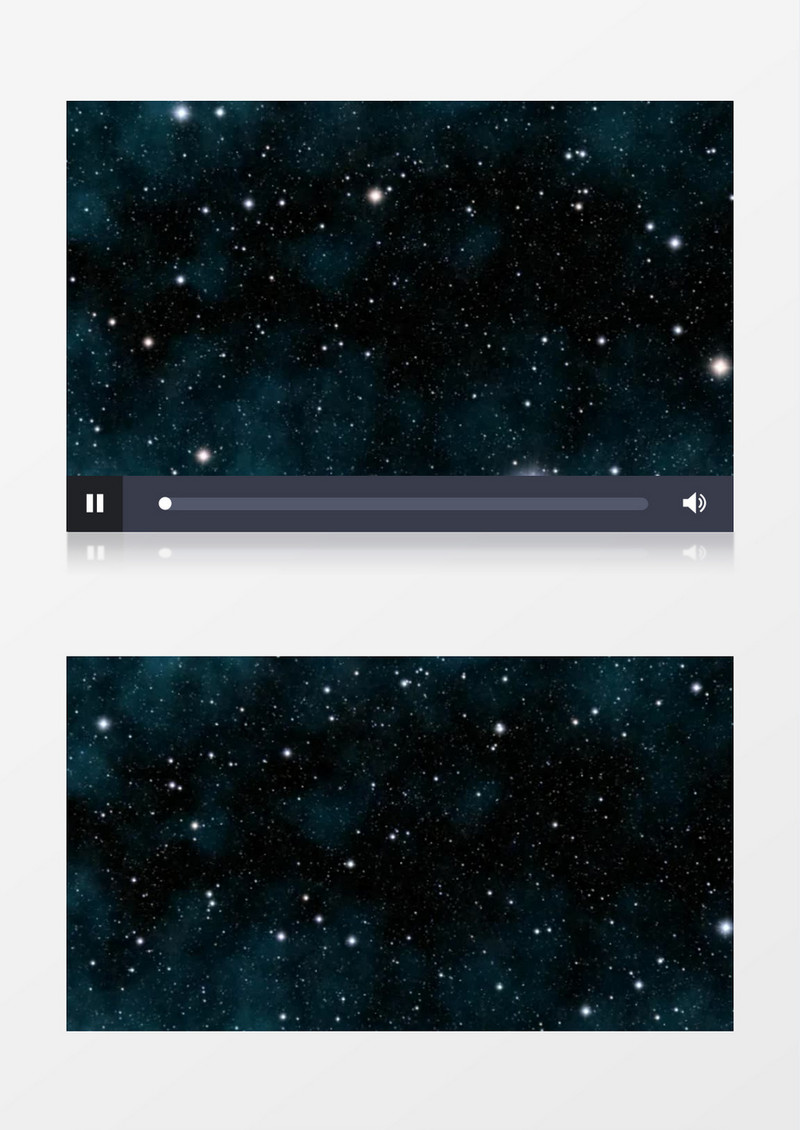唯美星空背景视频素材