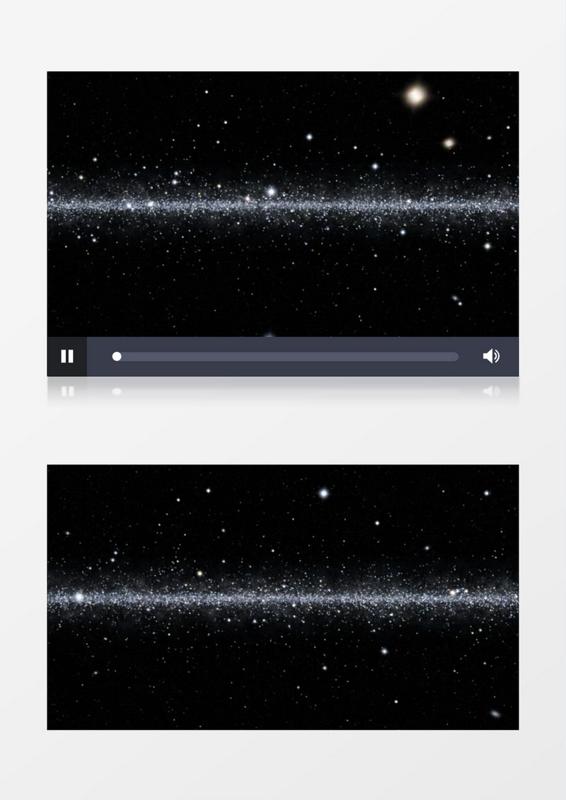 宇宙星空粒子银河视频素材