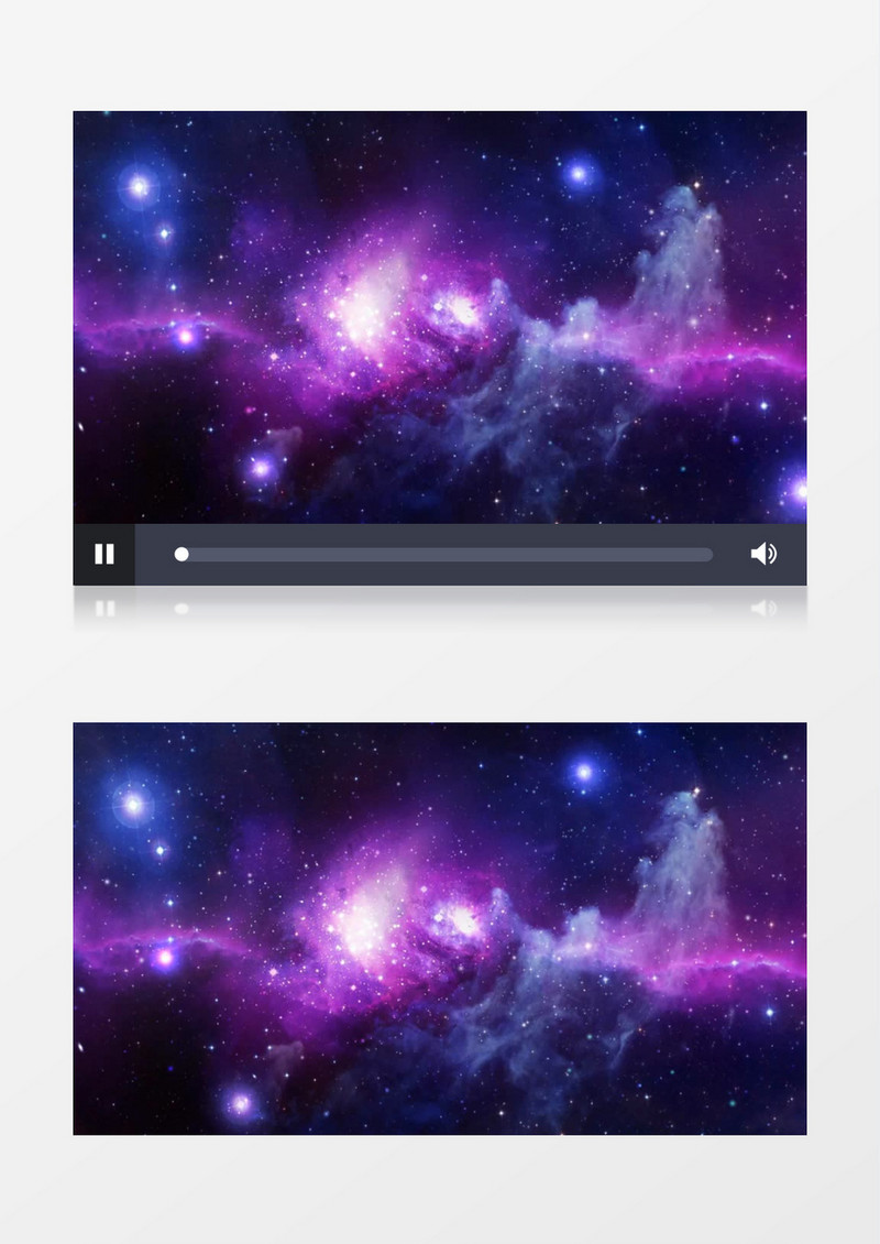 绚烂唯美星河视频素材