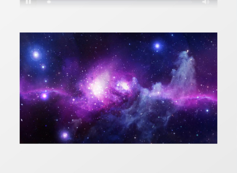 绚烂唯美星河视频素材