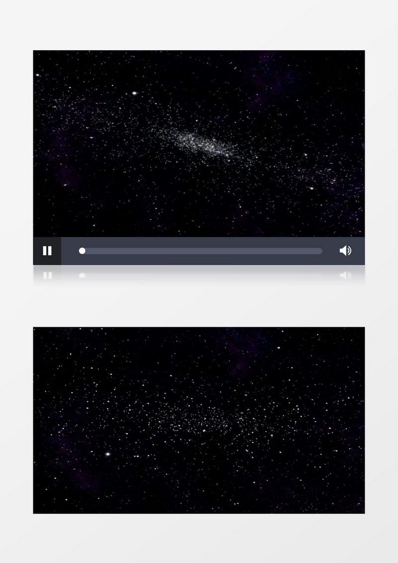 黑色星空视频素材