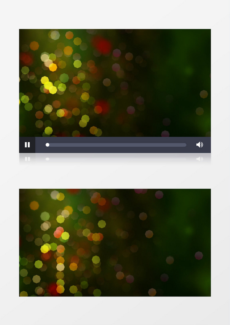 圣诞气氛粒子背景视频
