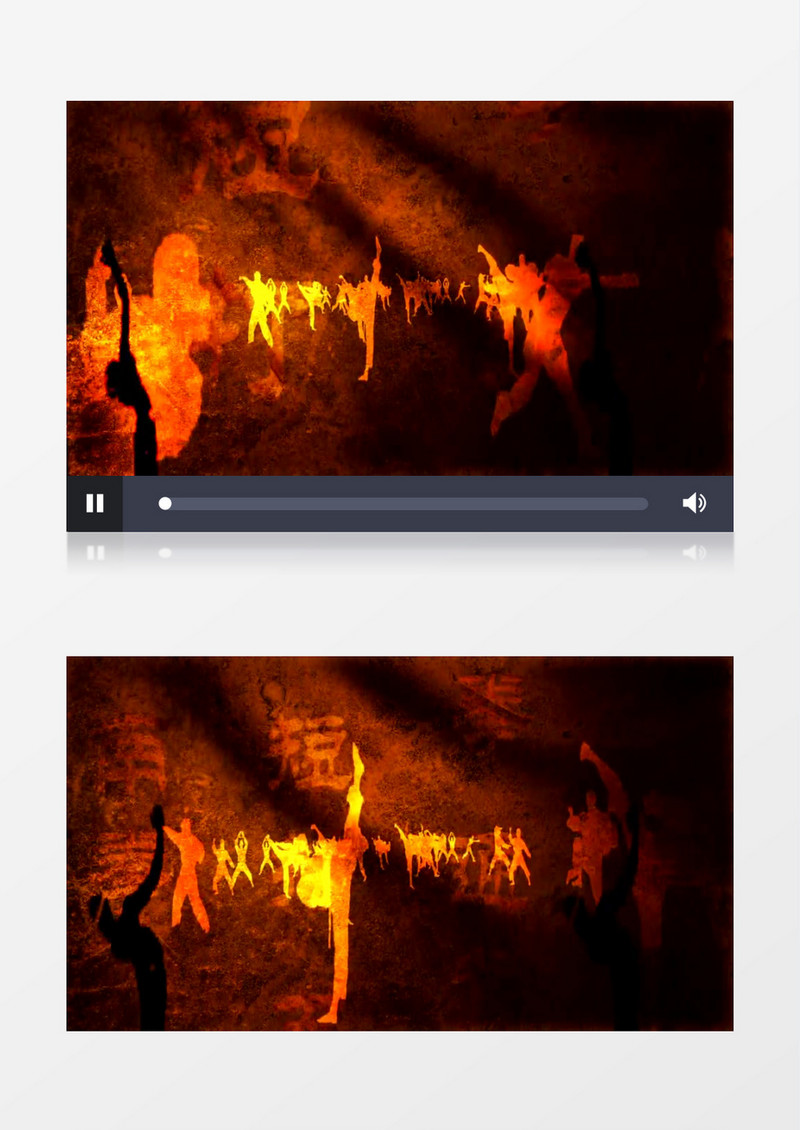 中华武术对打视频背景视频素材