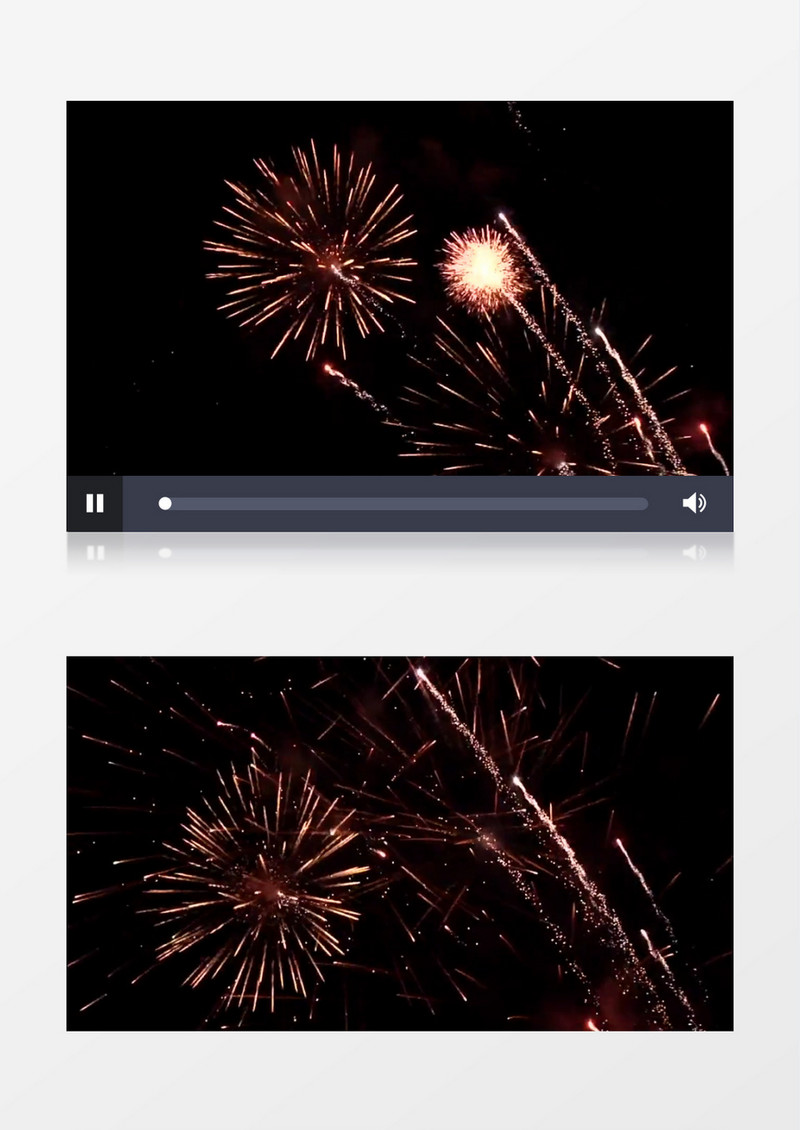 新年庆典礼花实拍高清MP4