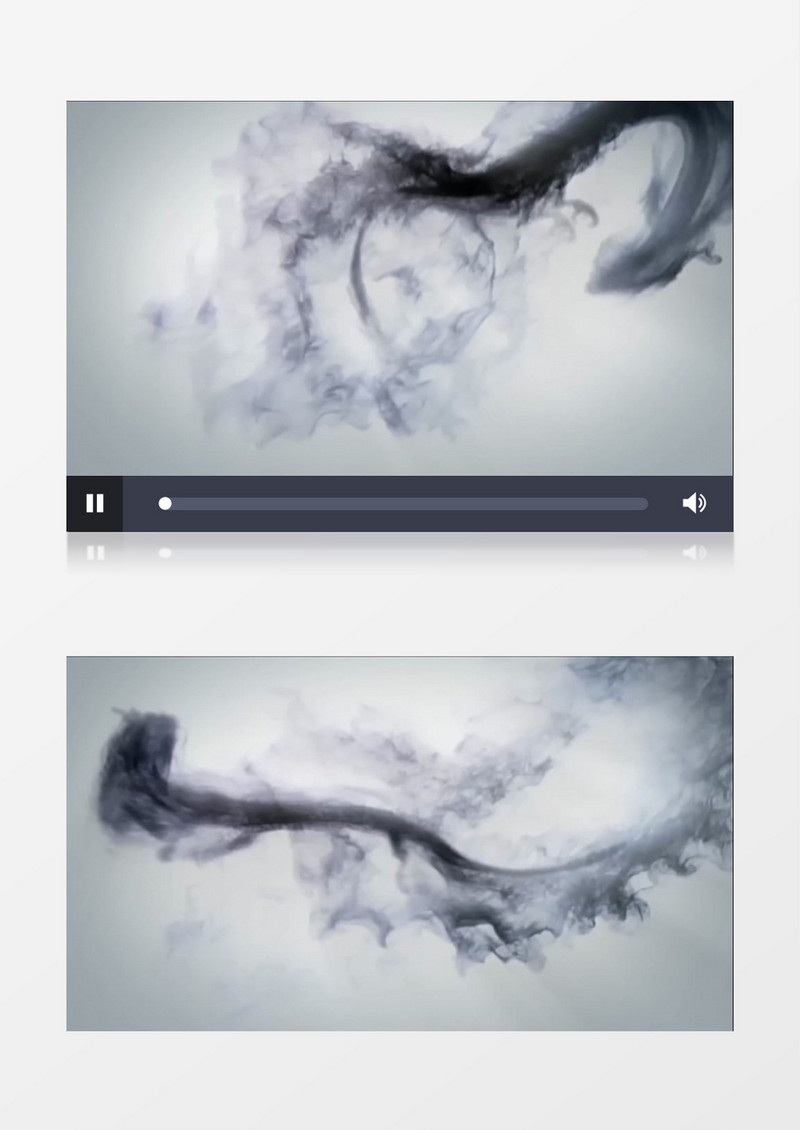 水墨状游龙八卦(有音乐)背景视频素材