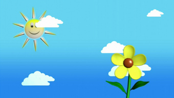 儿童卡通风格农场背景视频素材