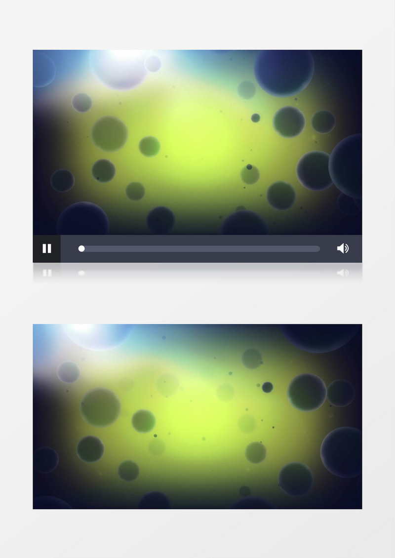 神秘色彩海底生物背景视频素材