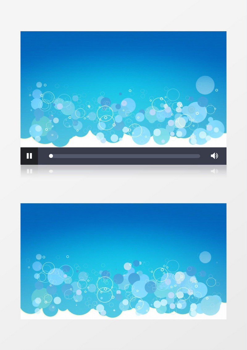 清新简约风蓝色波点背景视频素材