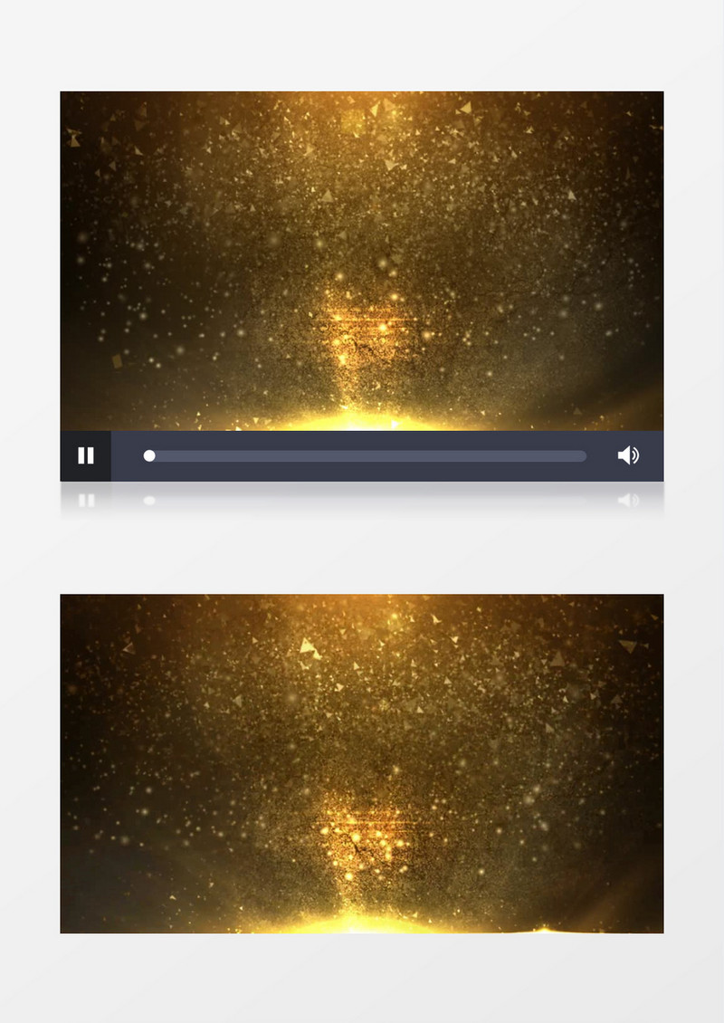 光芒四射金光闪闪打开宝藏既视感背景视频素材