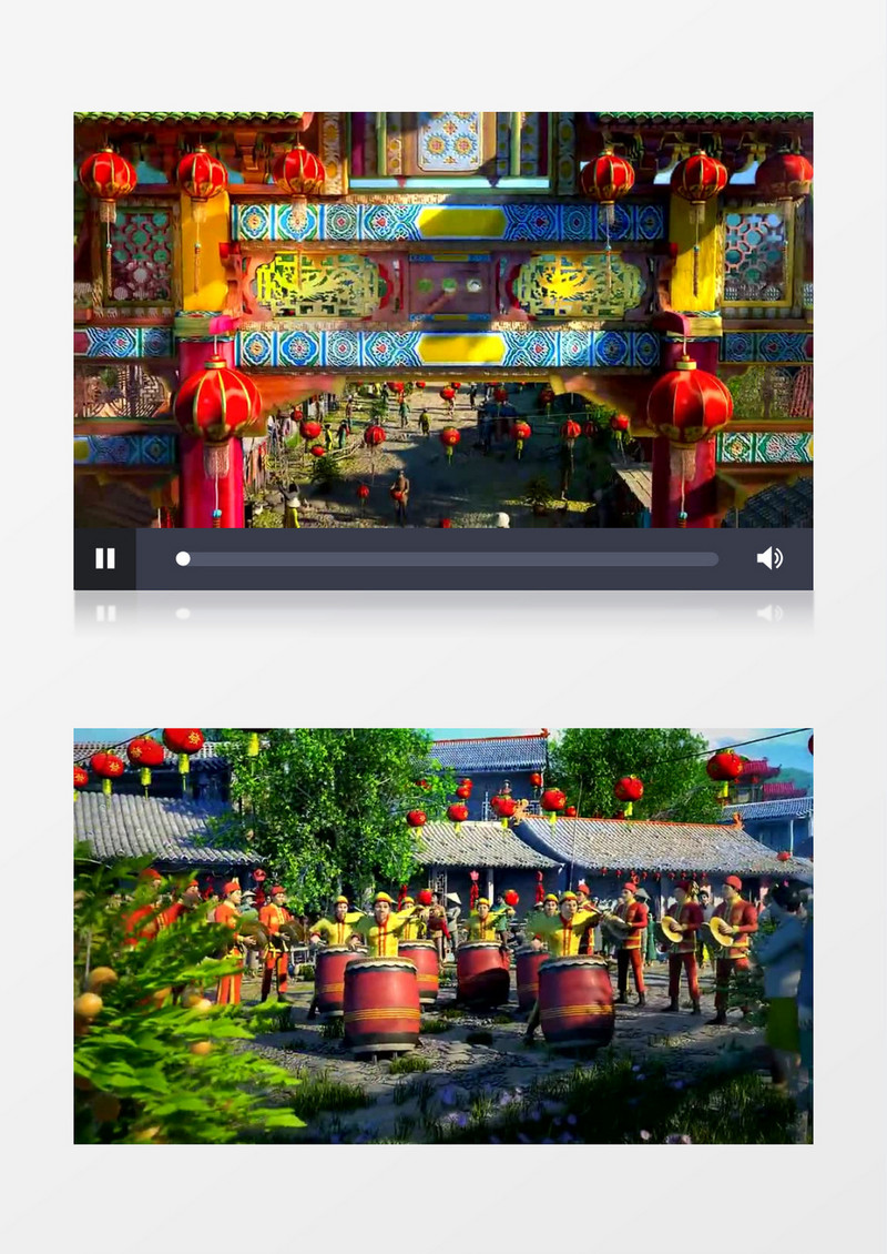 财神到背景视频