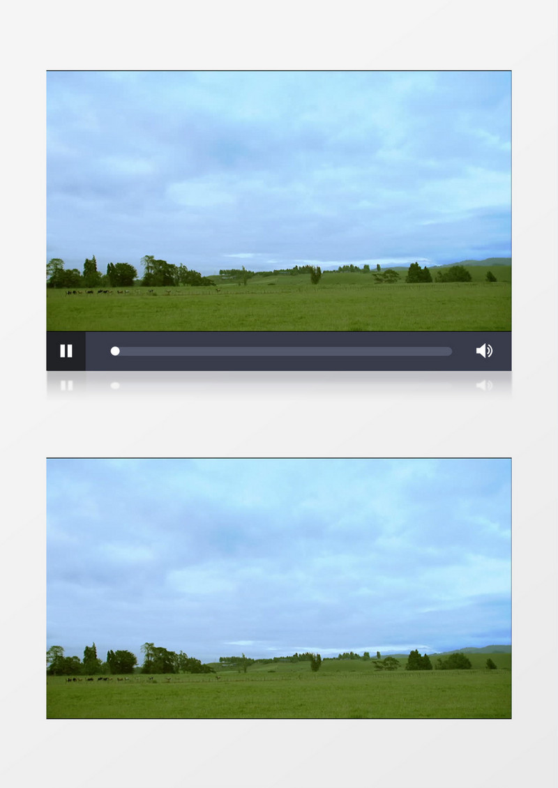 实拍草原风景晚会演艺舞台背景视频素材