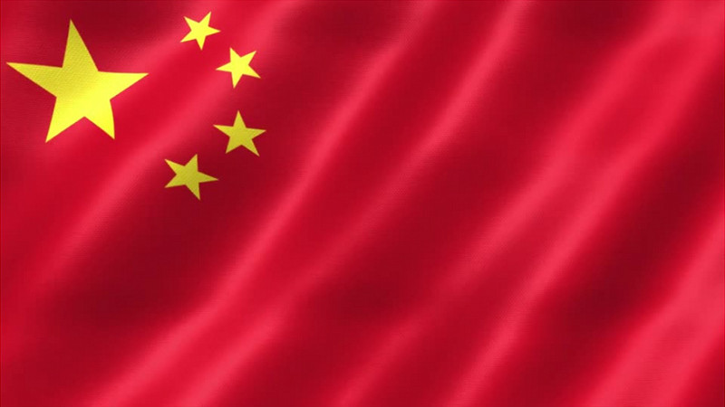 动画动态近距离特写五星红旗飘扬背景视频素材模板下载_动画_图客巴巴