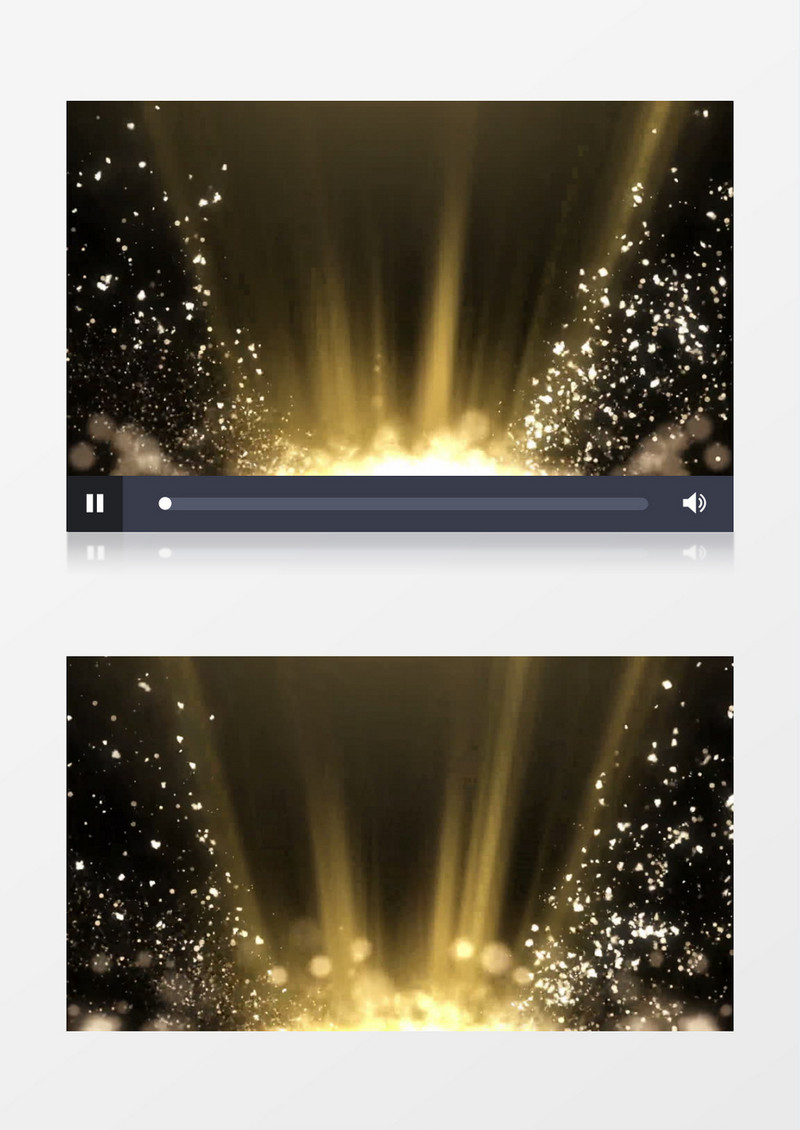 光芒四射光点碎片粒子浮动背景视频素材