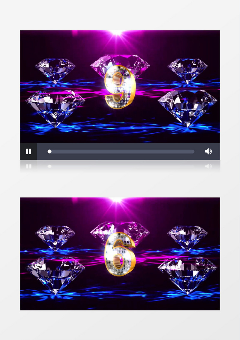 绚丽钻石婚礼开场倒计时有音乐