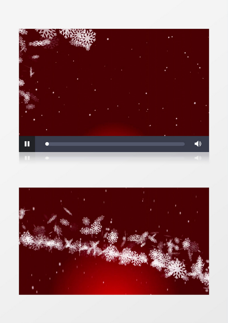 美丽Christmas4K背景视频素材