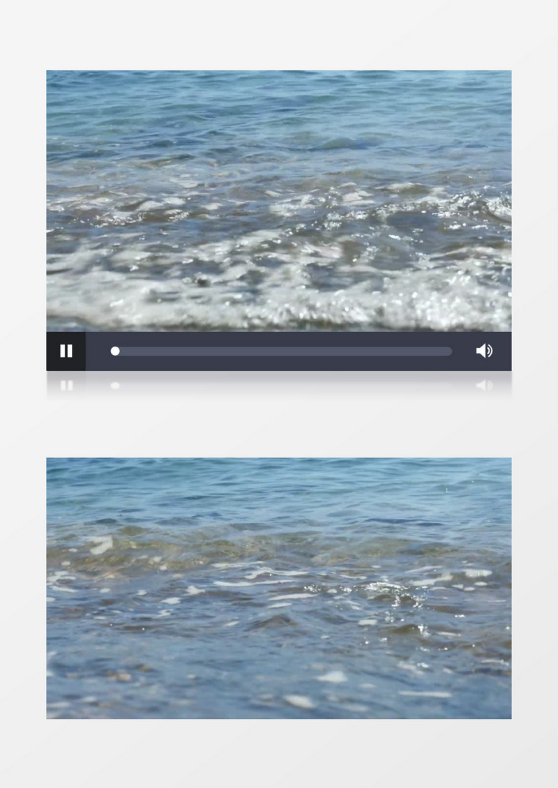 蓝色的海洋实拍视频mov 