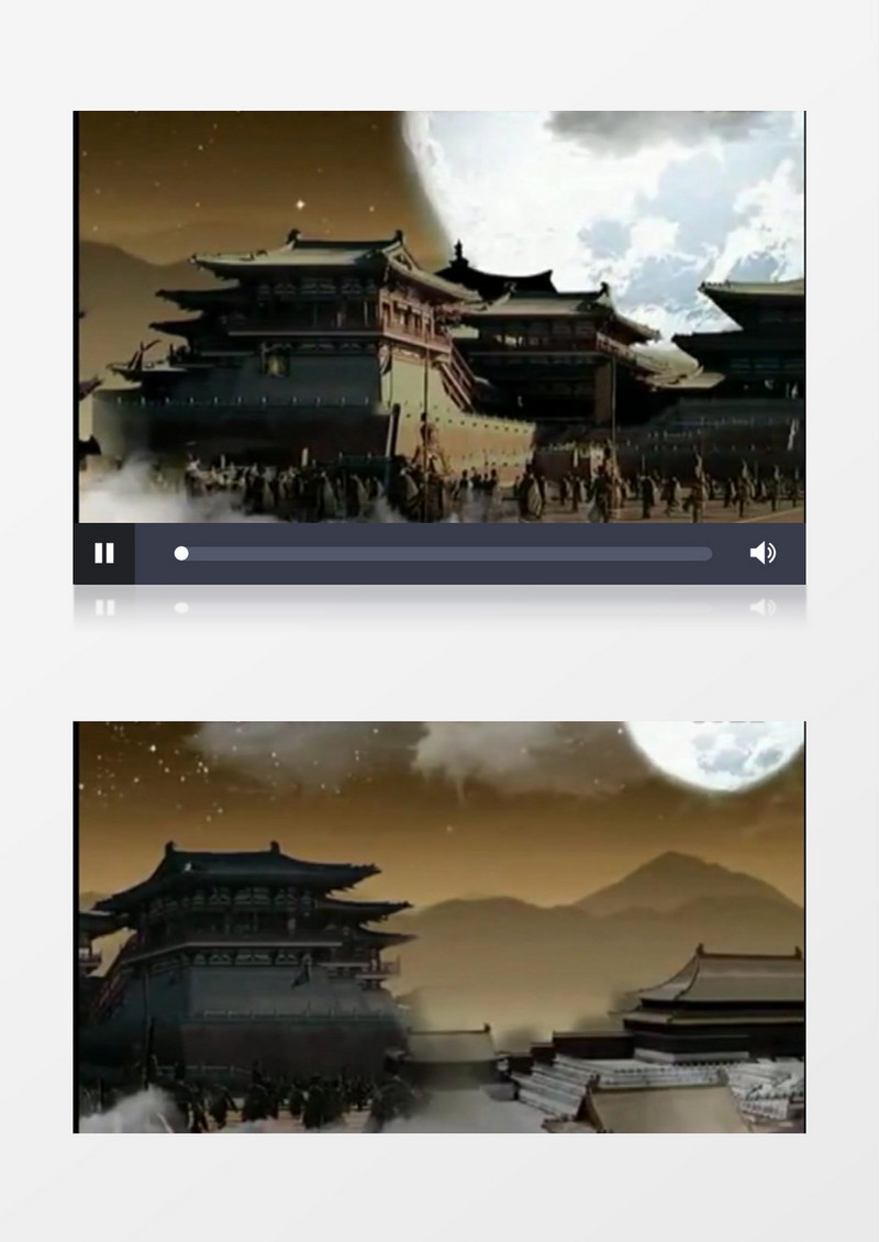 城楼士兵武侠影视歌曲武术表演