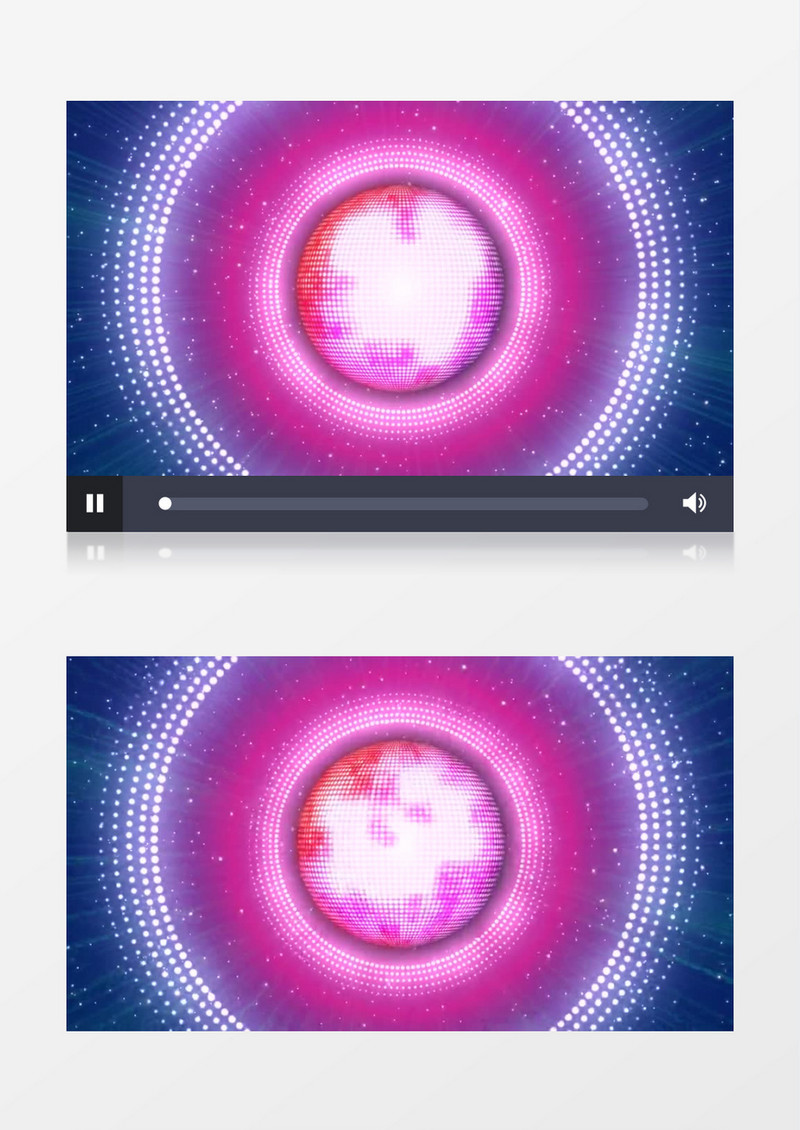 动画动态粉红色炫彩灯背景视频素材
