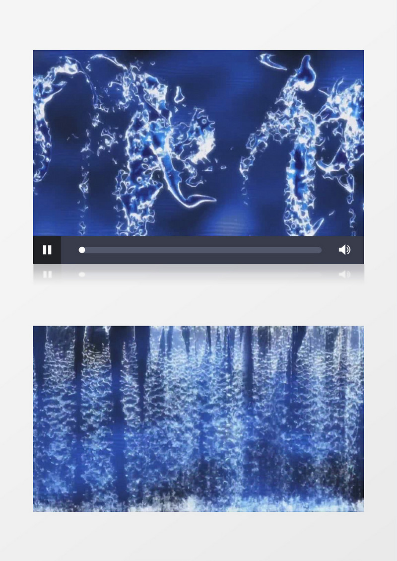 超级震撼的水帘瀑布有音乐