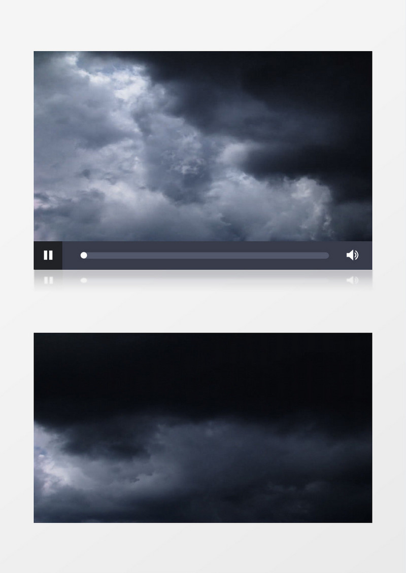乌云密布实拍高清视频