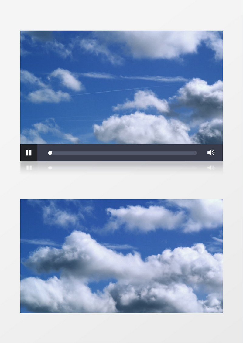 蓝天白云实拍高清视频mov