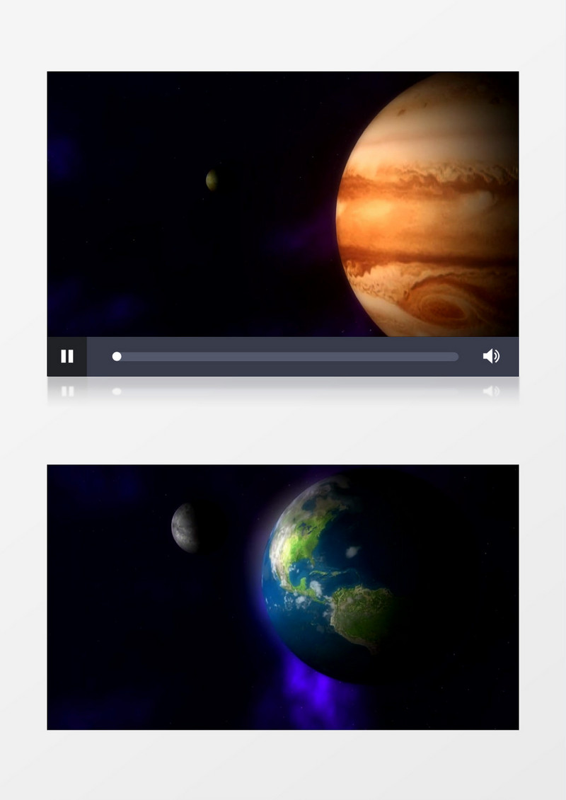 动画动态宇宙星系背景视频素材