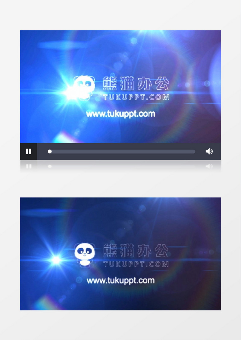 金属质感三维动画LOGO展示ae视频模板