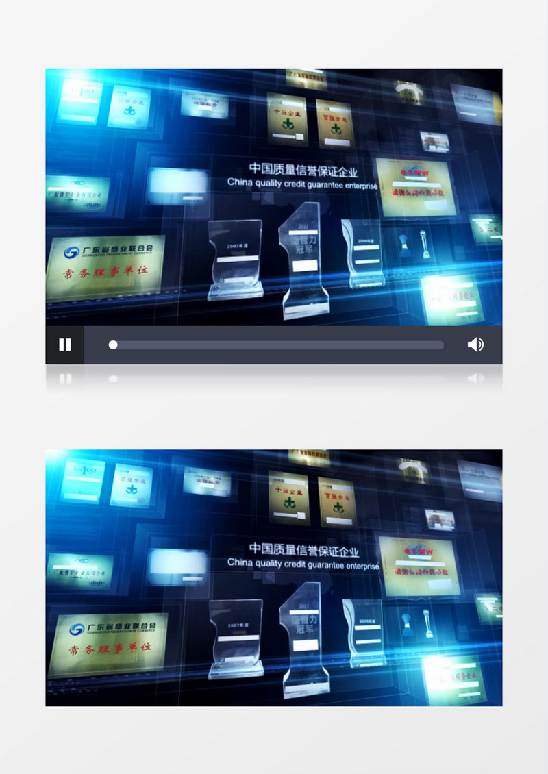 科技类产品图文展示介绍AE工程模板