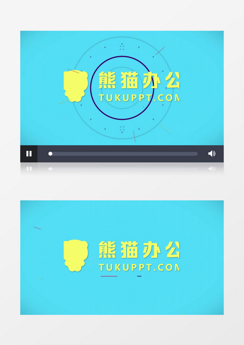 图形设计MG动画标志演绎片头LOGO标题展示