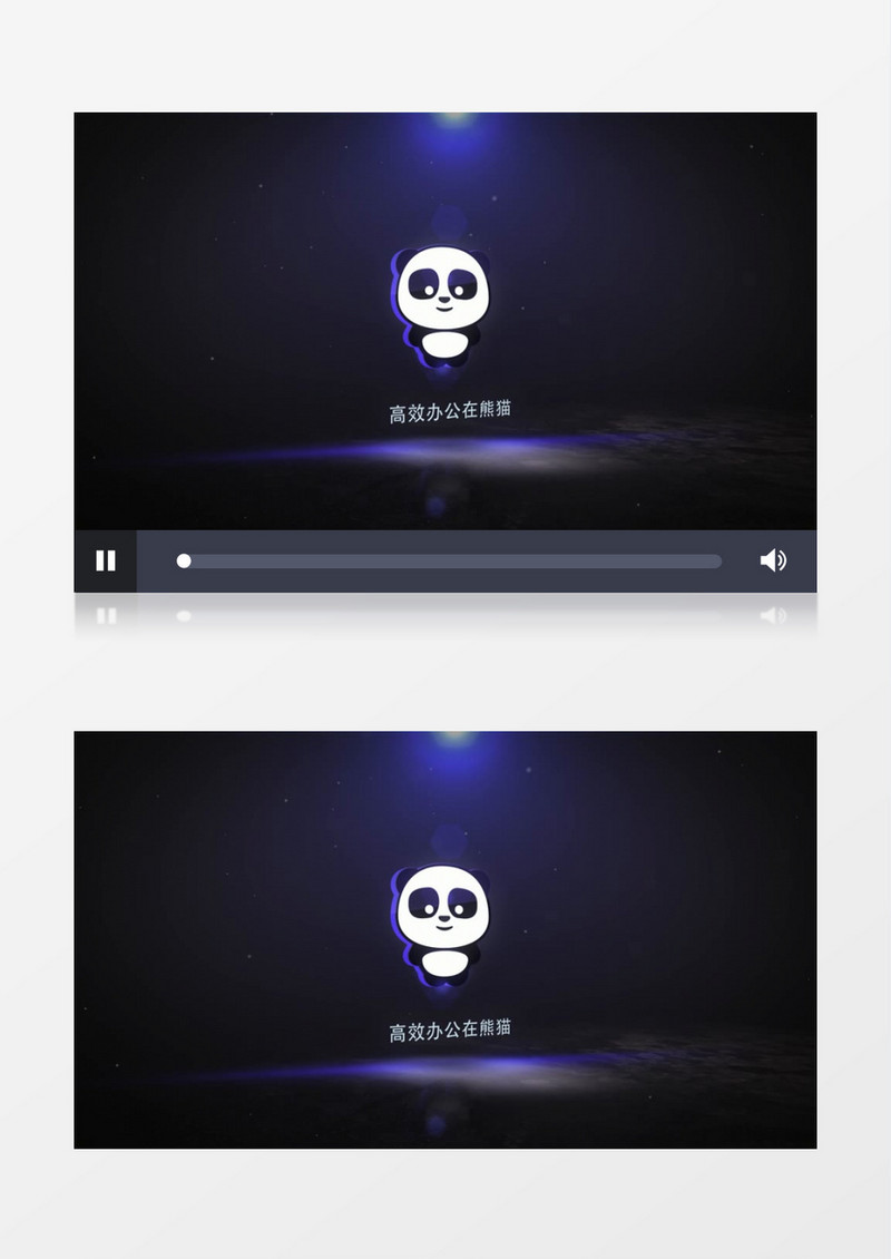 大气彩色三维霓虹灯logo展示效果AE模板