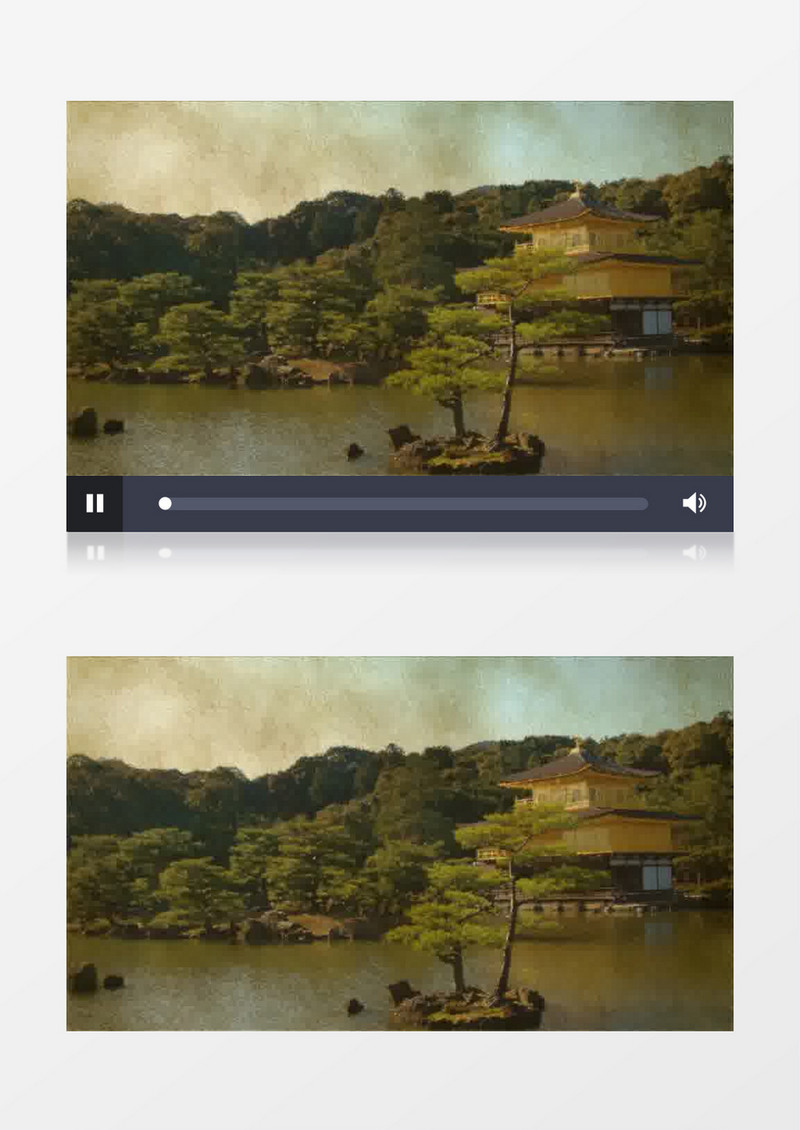 中国风画卷水墨复古AE模板
