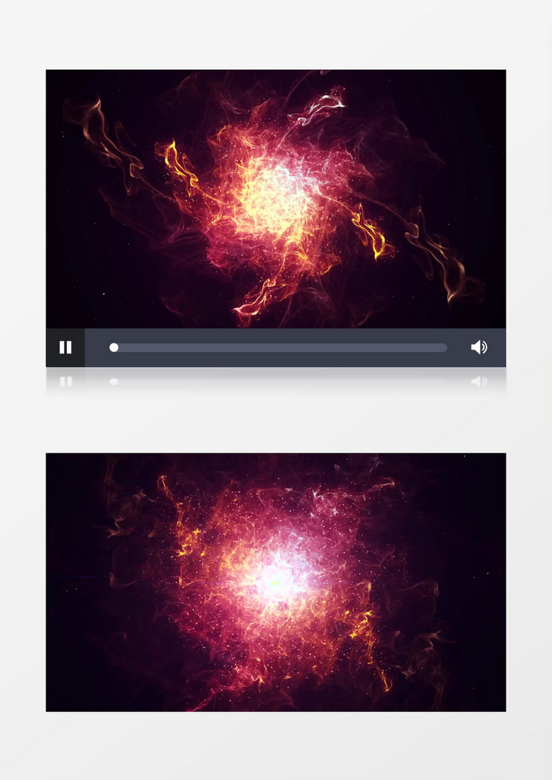 星辰粒子特效演绎标志动画LOGO片头