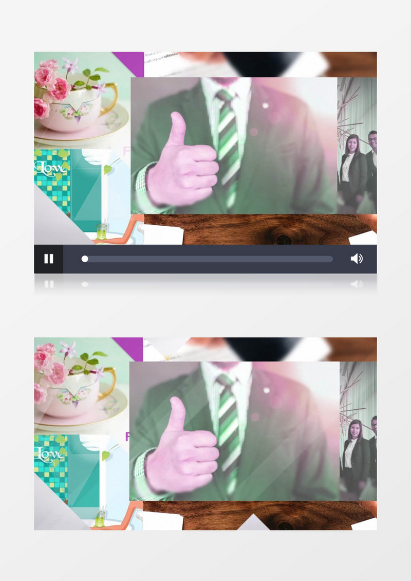 真人秀综艺节目栏目包装动画模板