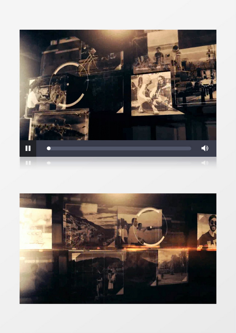 政治事件新闻电视频道包装模版