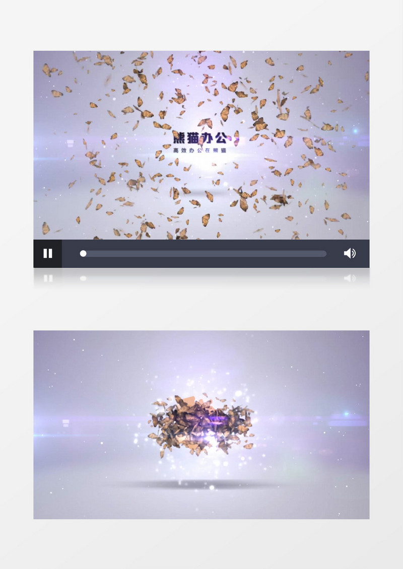 金色钻石唯美 LOGO演绎片头视频模板