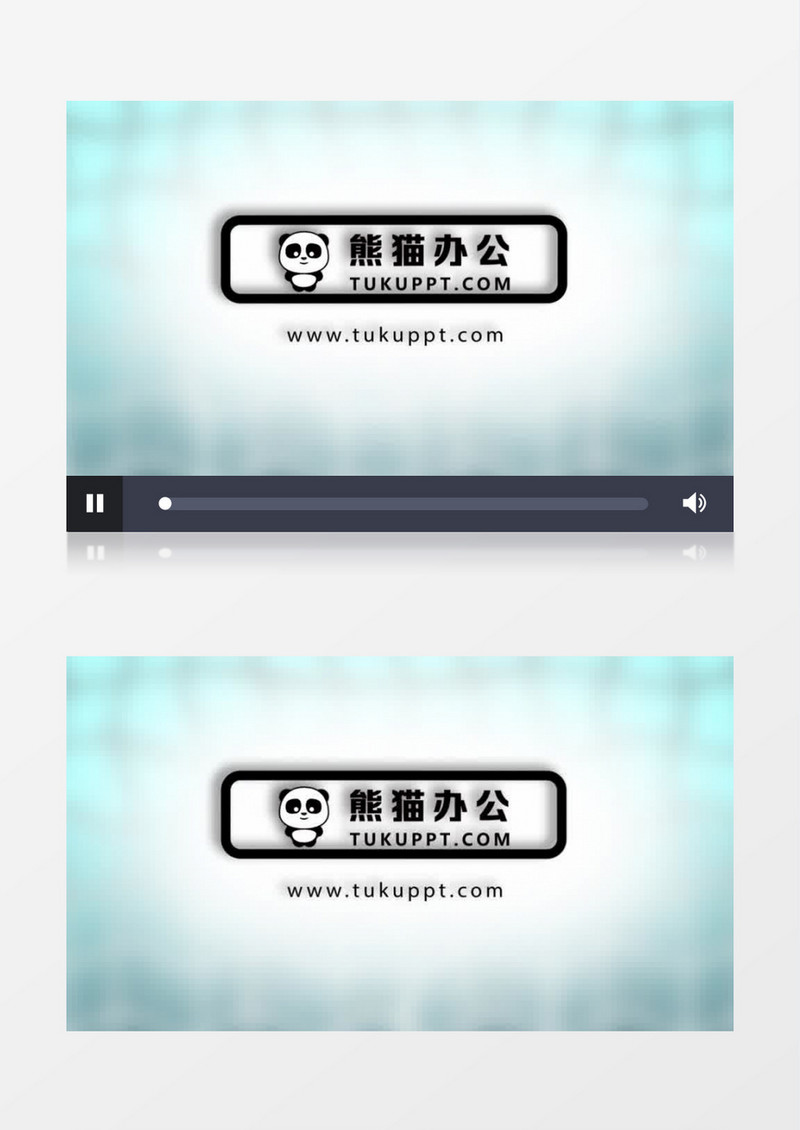 水流瀑布飞溅冲刷logo片头动画AE模板