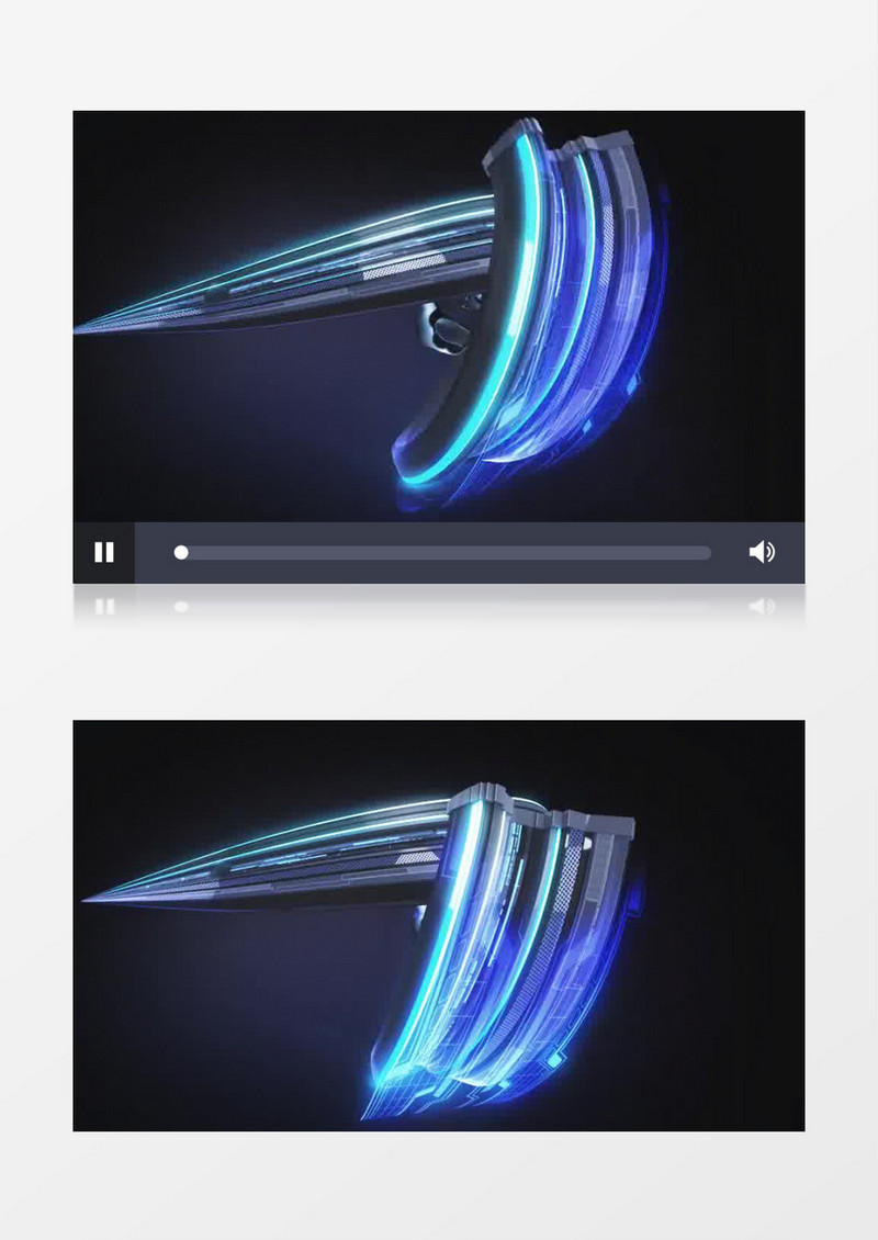 震撼大气3D立体logo演绎AE模板