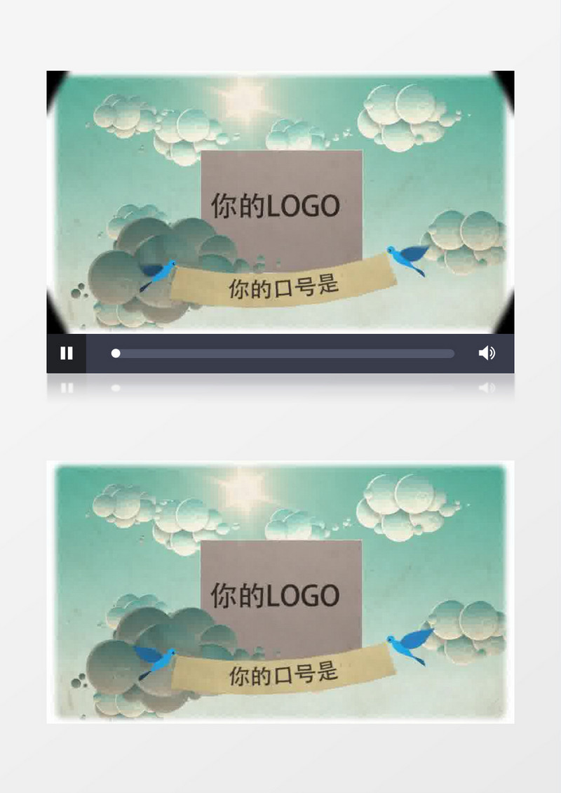 中世纪欧洲复古LOGO展示AE模板