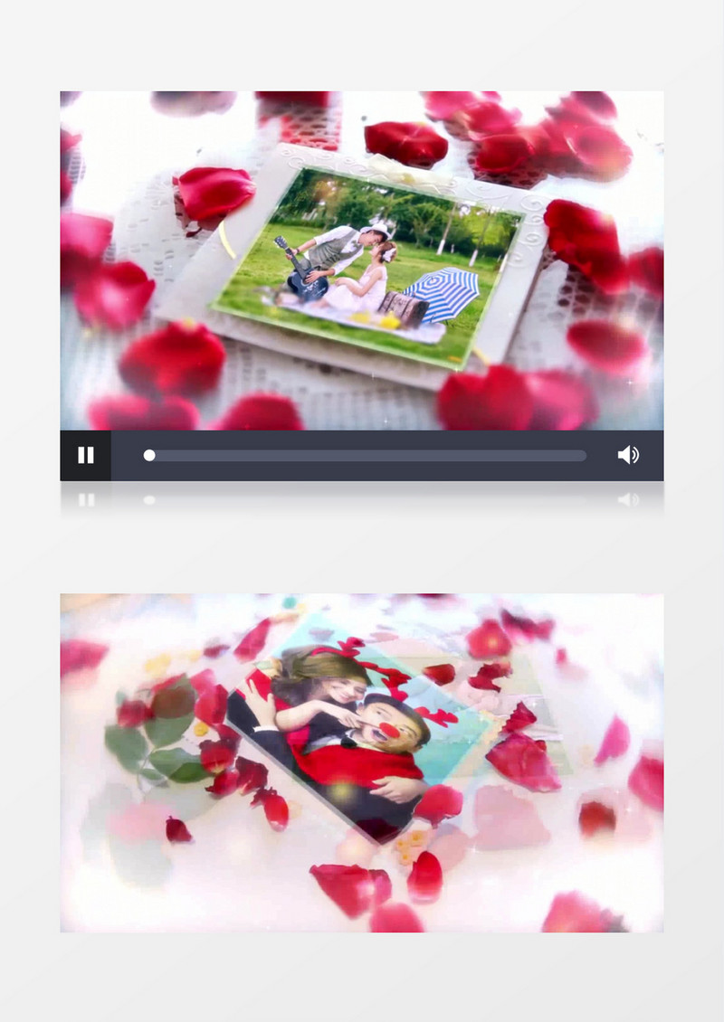 我们相爱吧婚礼片头图片展示AE模板